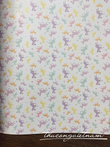 JGLH-01-14 Giấy scrapbook ngựa vằn